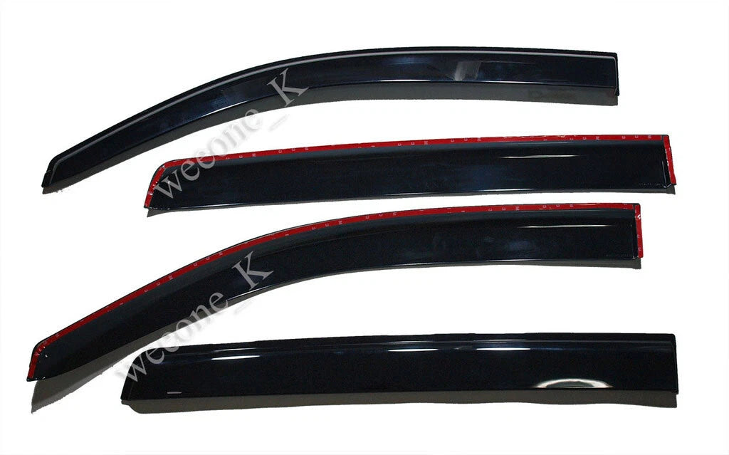 4 x Door Visor Monsoons for Isuzu D-Max (2012-2014)