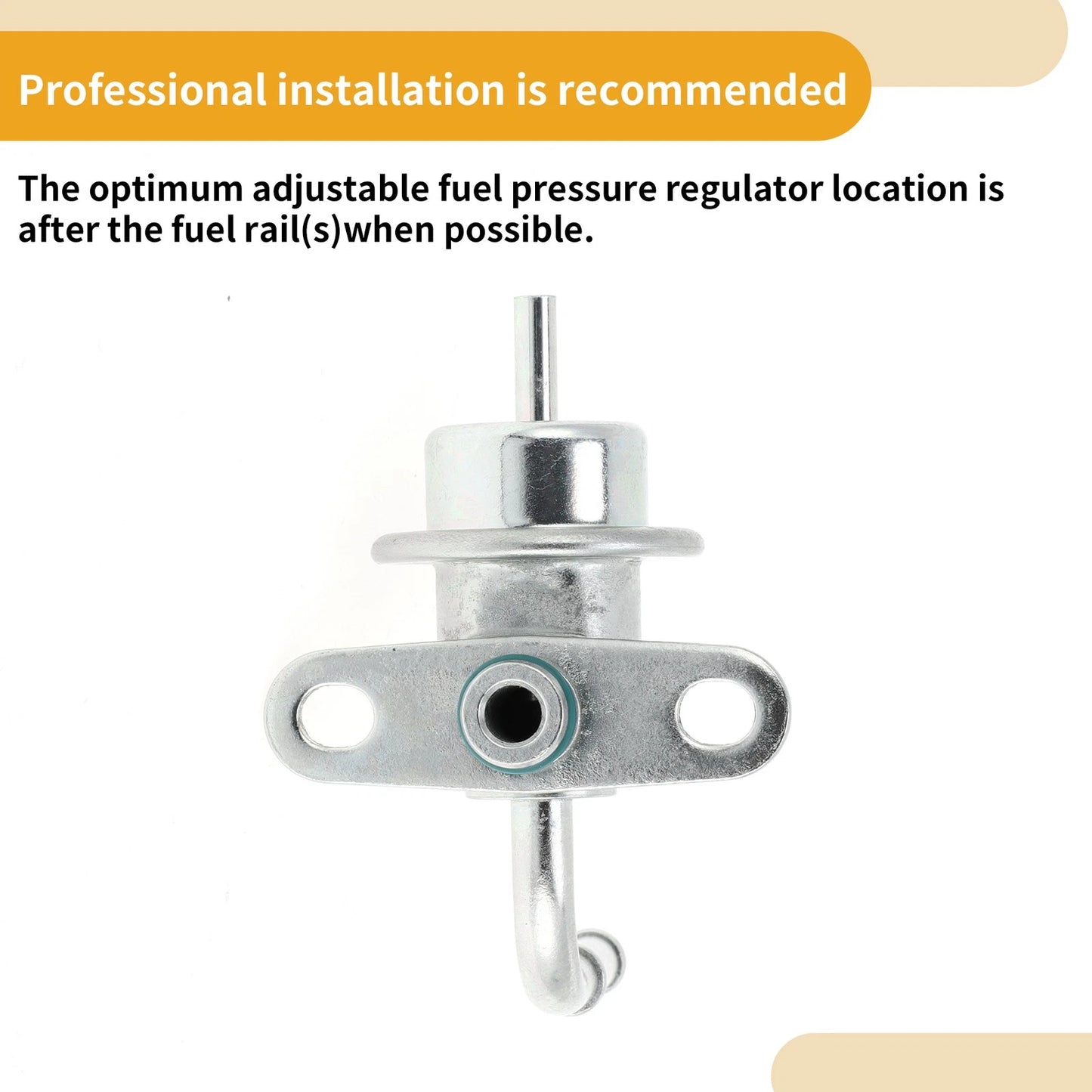 Fuel Pressure Regulator for Toyota Corolla (1993-1997) Metal 1 x Unit