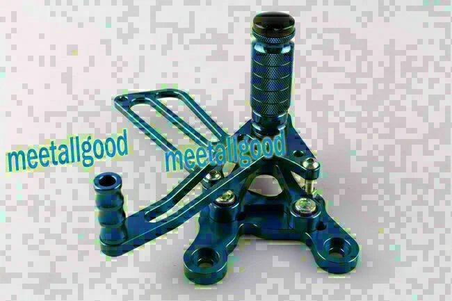 CNC Aluminum Adjustable Racing Footpegs Rearset for Honda CBR919RR (1996-1999)