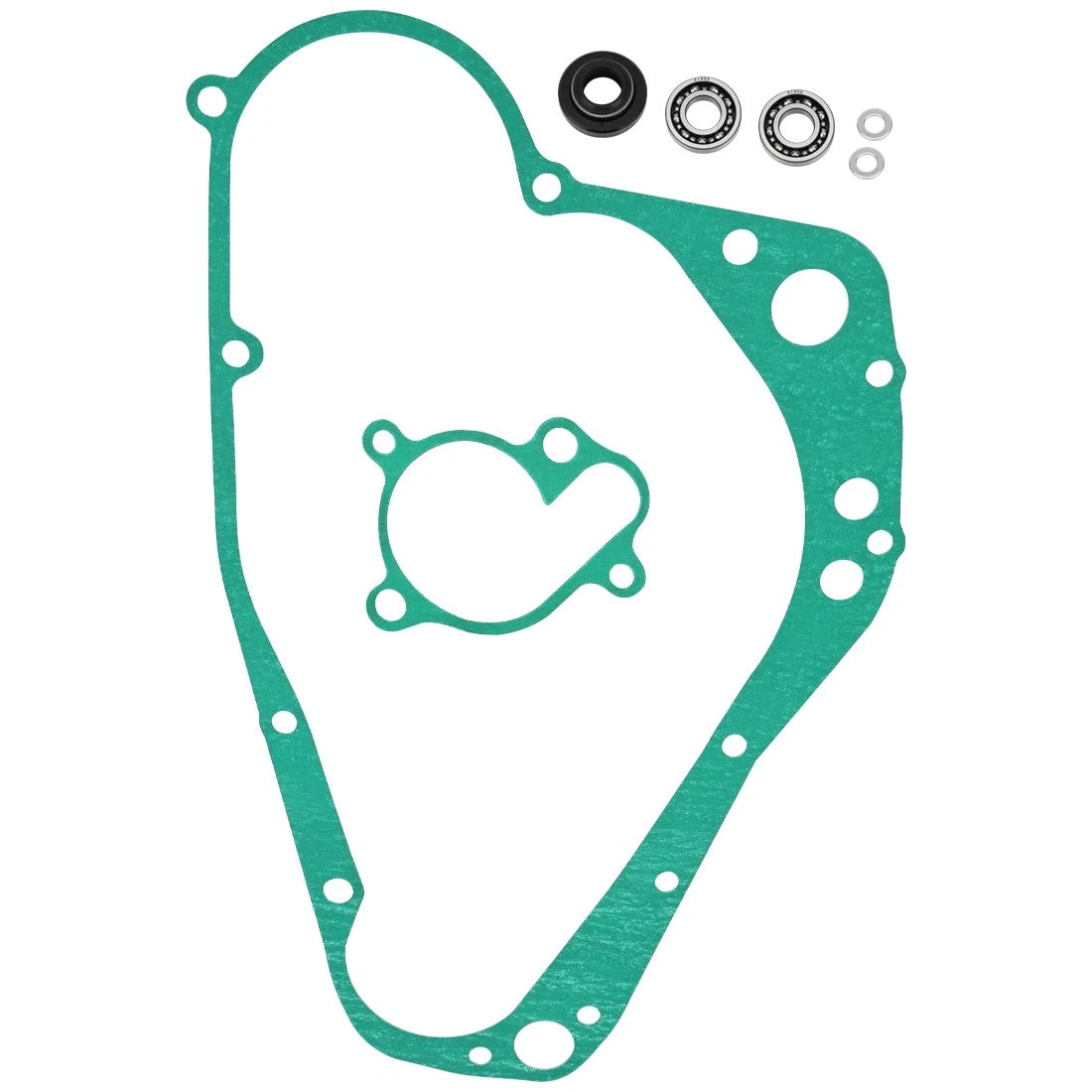 Water Pump Rebuild w/ Gasket Bearing Seal for Suzuki RM250 RMX250 (1989-1998)