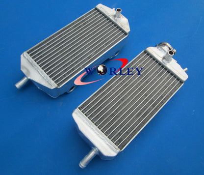 Aluminum Radiator & Blue Hose for Gas Gas MX/SM/EC 200/250/300 (2007-2013)