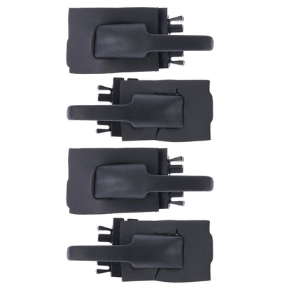 4pc Inner Door Handle Set Black for Ford Explorer (1996-2001)
