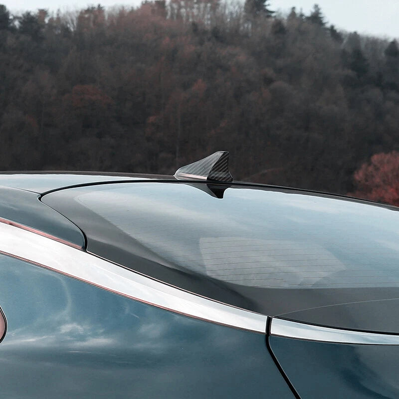 Carbon Black Fin Antenna Cover for Kia Optima 2013-2016 (2 x Signal Radio)