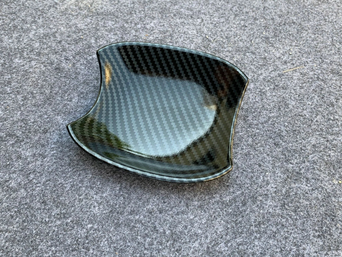 Carbon Fiber Door Handle Bowl Cup Cover Trim for Toyota RAV4 (2019-2023)