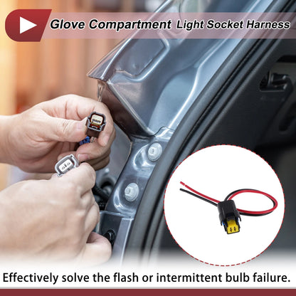 Glove Box Light Socket Wiring for Ford Ecosport (2012-2024)