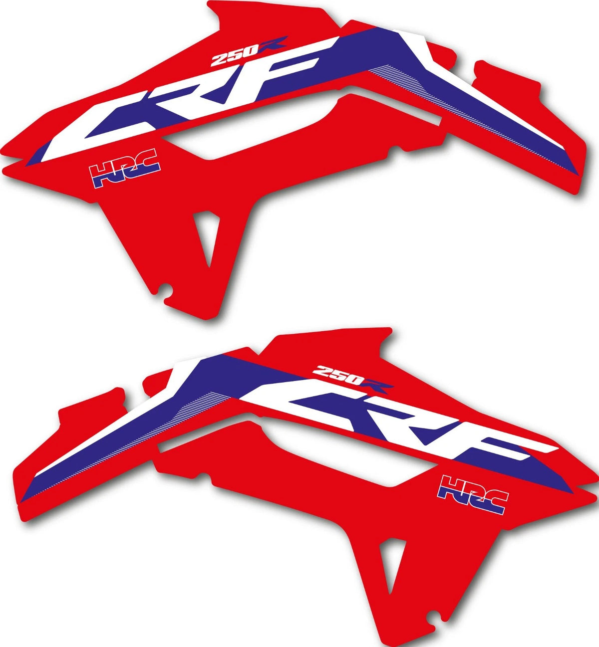 Radiator Shroud Stickers for Honda CRF 250 R (2022-2023)