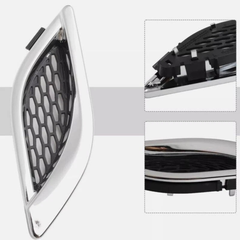 Chrome Fender Air Grille Trim Molding for Maserati Quattroporte (2013–2023)