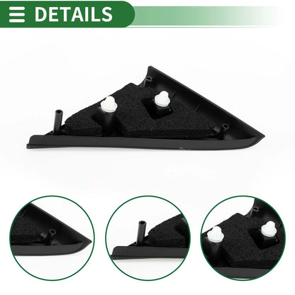 Front Right Pillar Corner Triangle Trim for Toyota Camry (2007-2011)