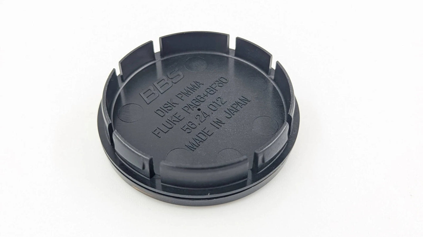 Center Caps 56mm 4 pcs Genuine Emblem Black Gold 3D Logo for Cars