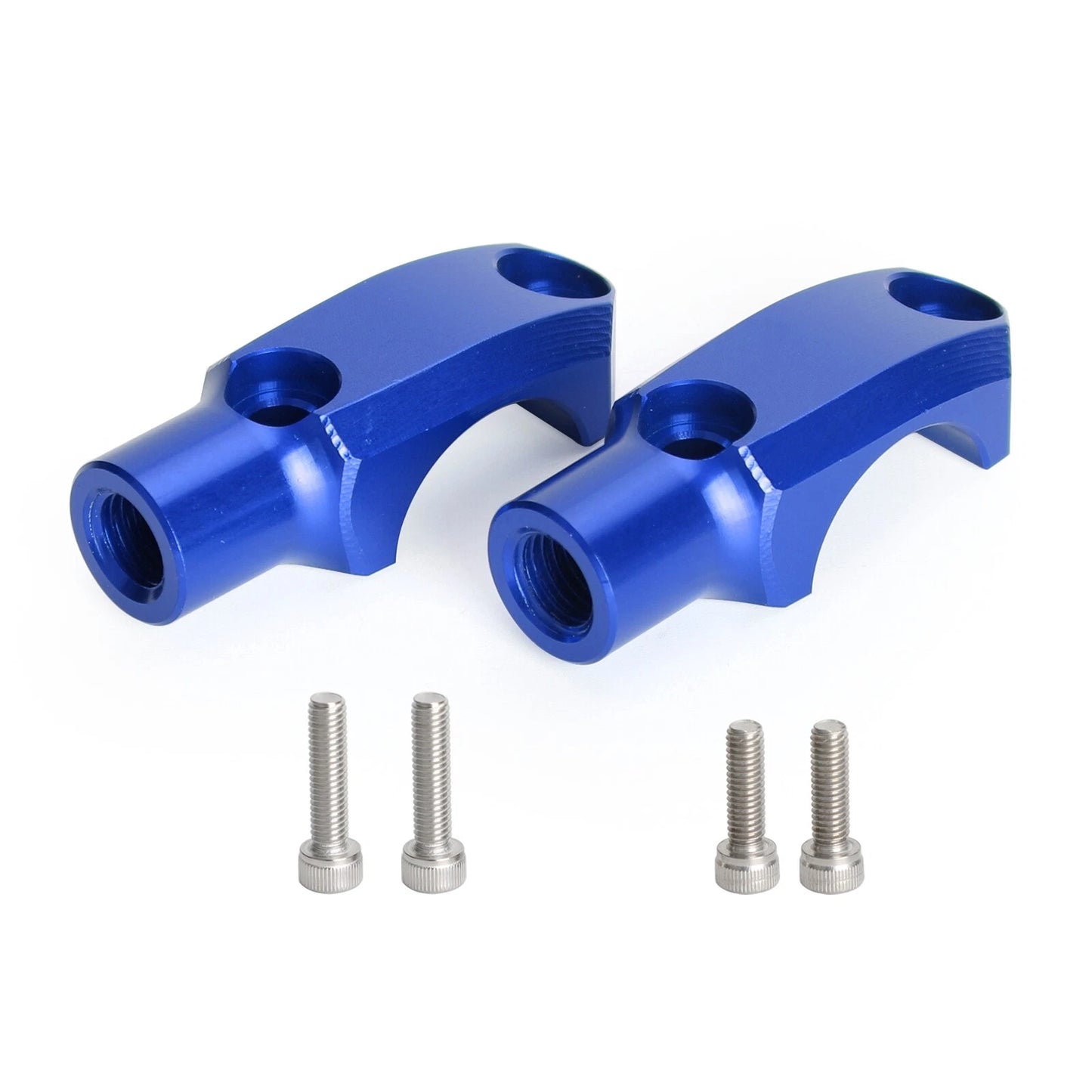 2 x Clamp Bracket Mounting Brake Master Cylinder for Suzuki