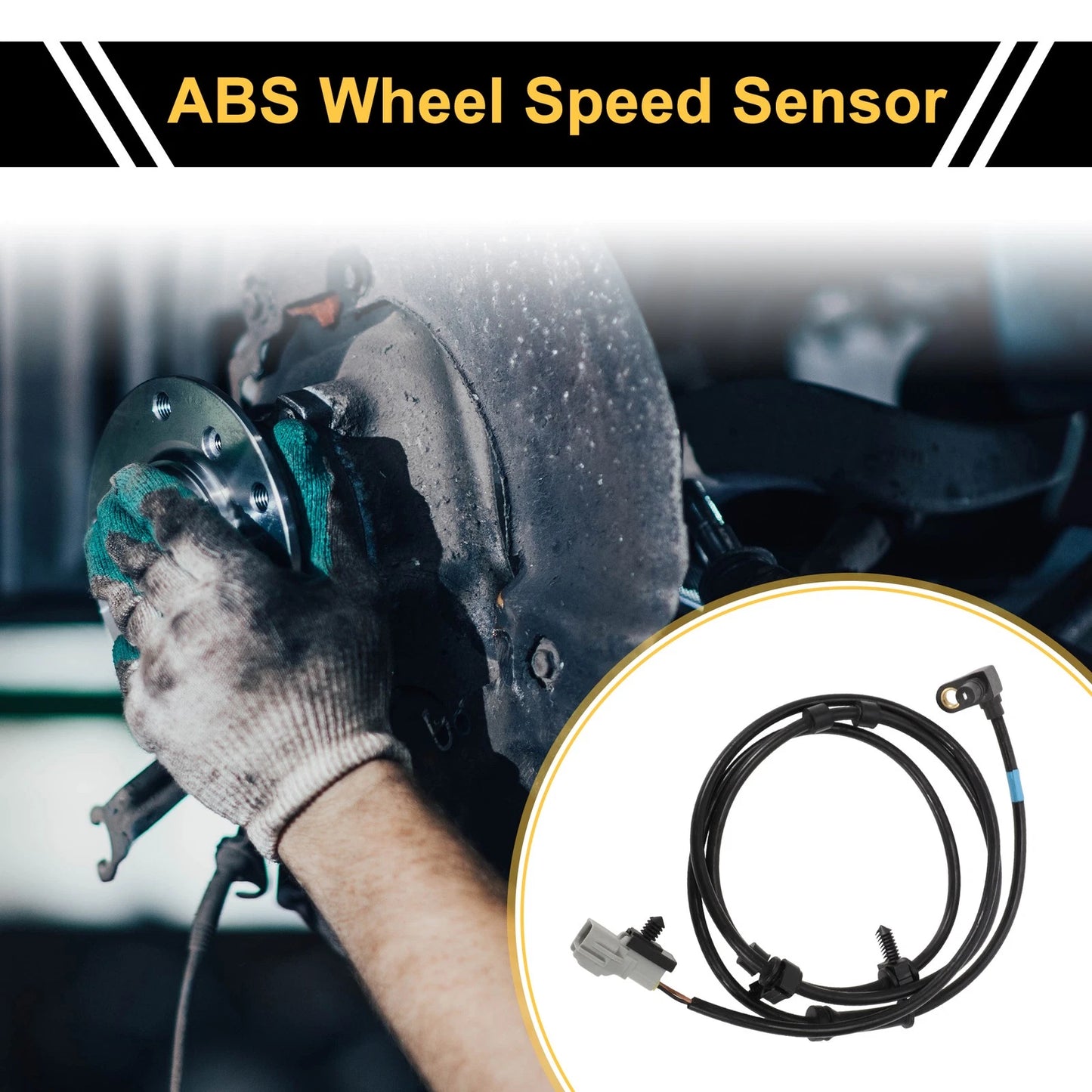 ABS Wheel Speed Sensor  Front Left/Right for Dodge Ram 1500 (2000 - 2001)