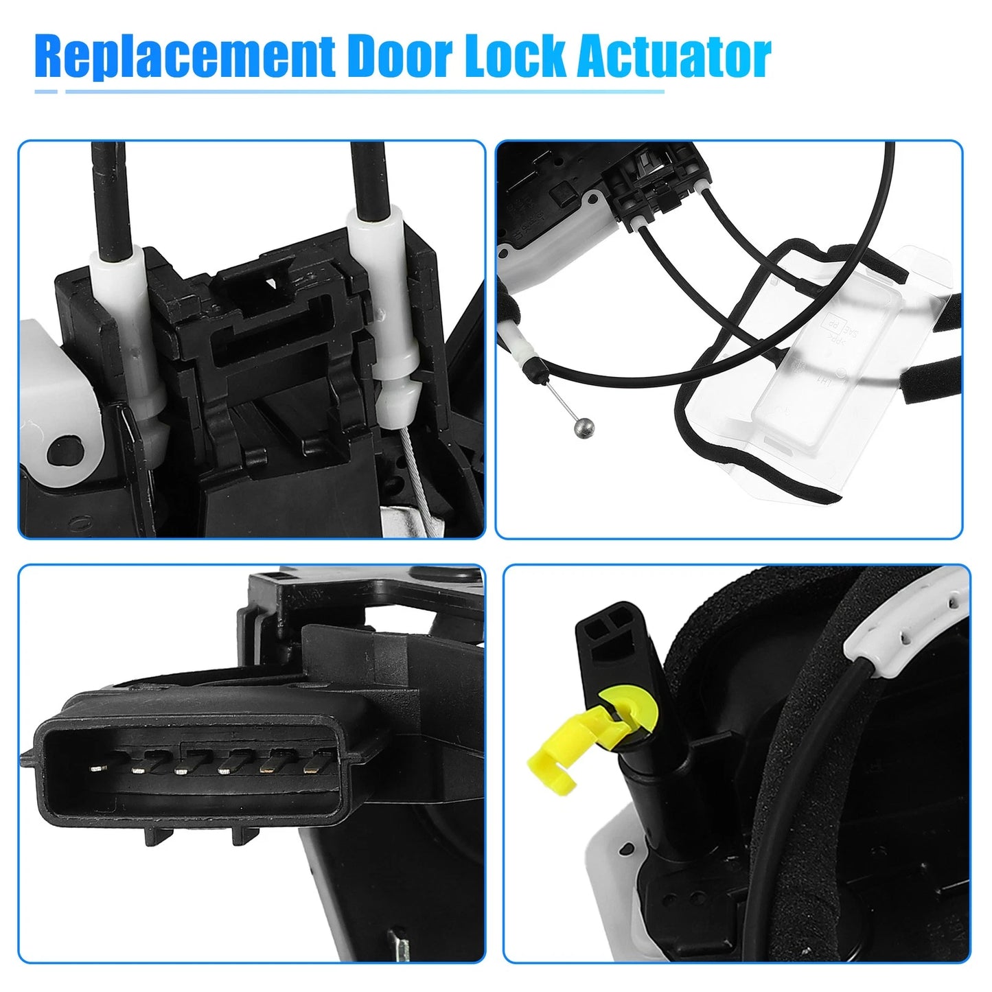 Power Door Lock Actuator Motor Front Left for INFINITI Q40