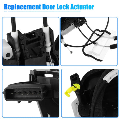 Power Door Lock Actuator Motor Front Left for INFINITI Q40