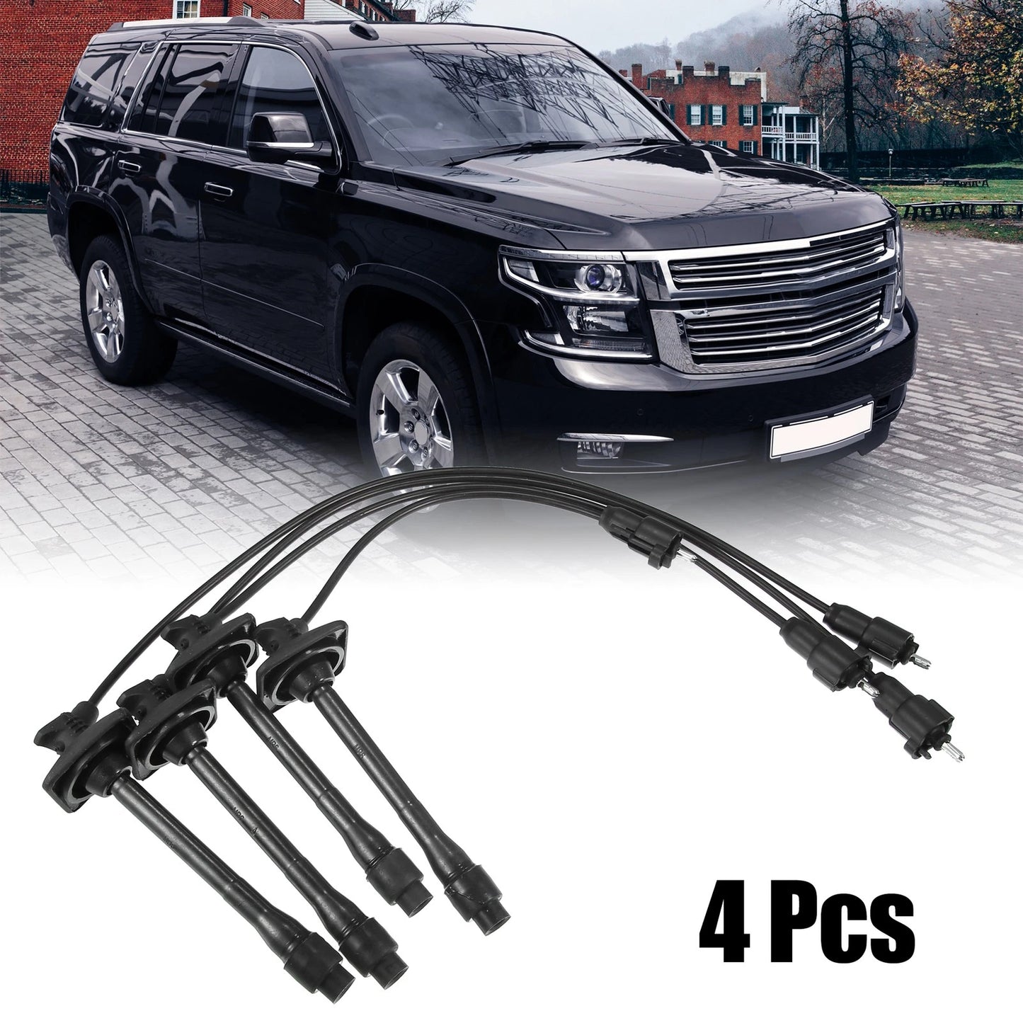 7mm Spark Plug Ignition Wires 4pcs for Toyota Solara 2.2L (1999)
