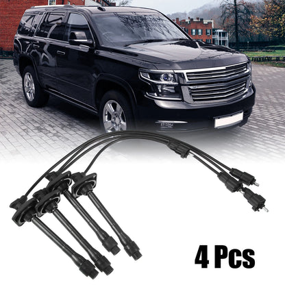 7mm Spark Plug Ignition Wires 4pcs for Toyota Solara 2.2L (1999)