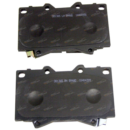 4WD Front Disc Brake Pads for Landcruiser UZJ100 HDJ100 (1998–2007)