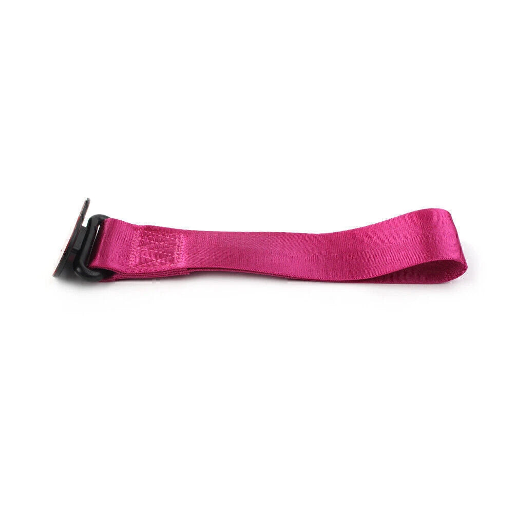 Tow Towing Strap Belt Rope for Universal Car Rear/Front Bumper - Purple