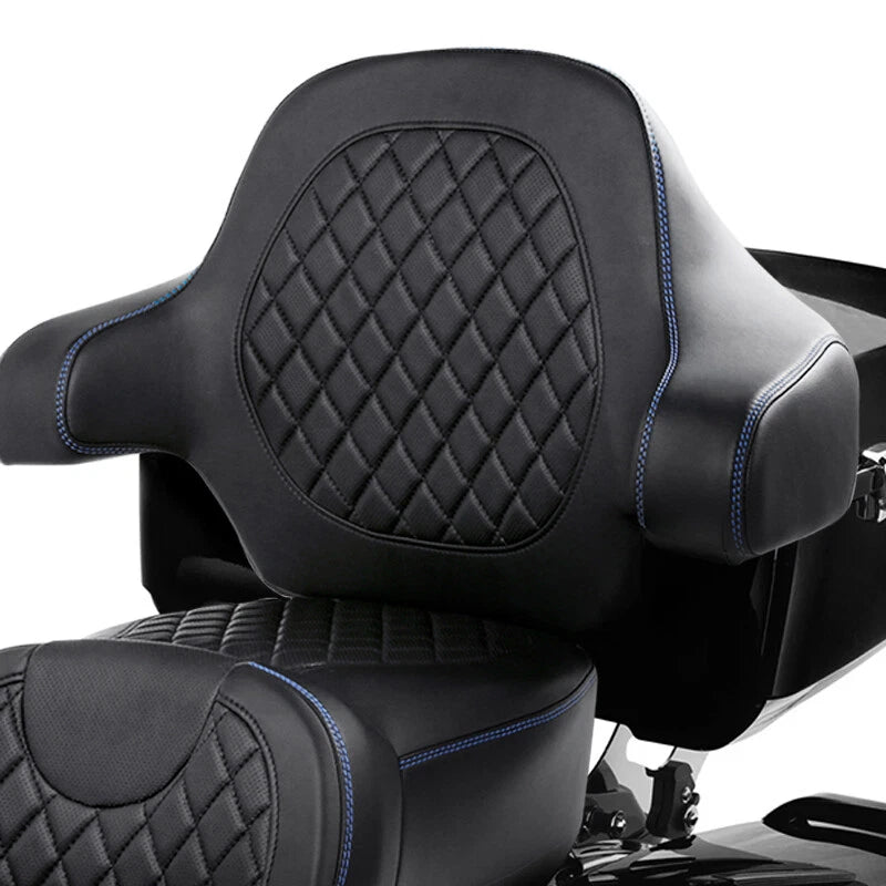 Passenger Backrest Pad for Harley Touring Tri Electra Glide (2014-2025)