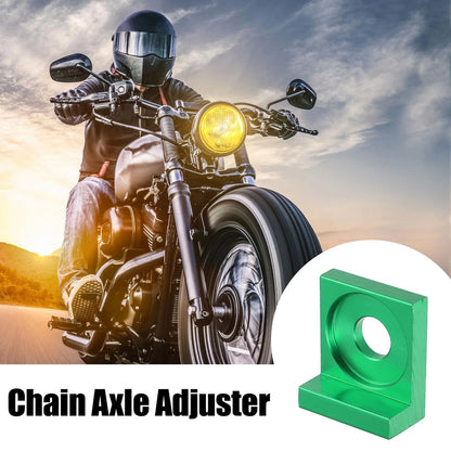 4 x 12mm Dia Hole Chain Adjuster Block Tensioners for Motorcycle