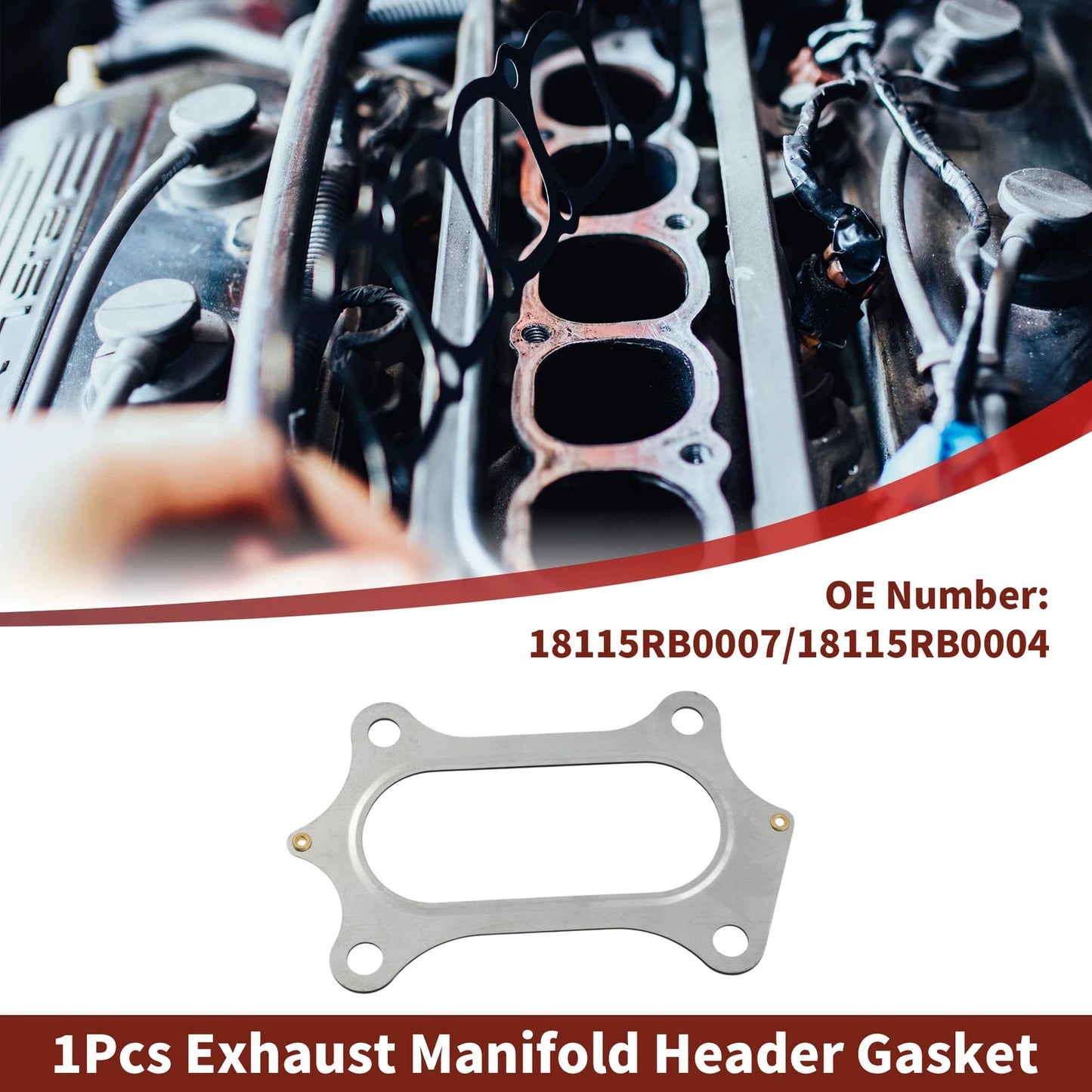 Exhaust Manifold Header Gasket for Honda Civic (2008-2025)