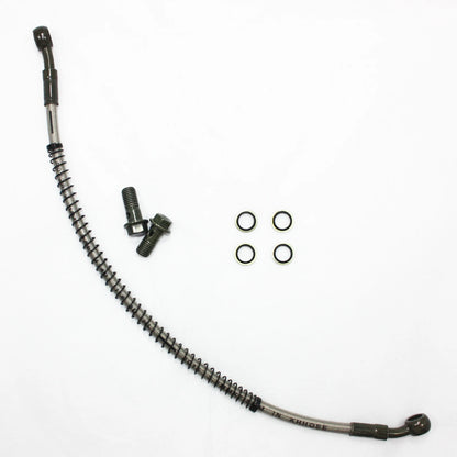 10mm Banjo 405mm Oil Cooler Brake Hose Line for PIT PRO Quad Dirt Bike ATV