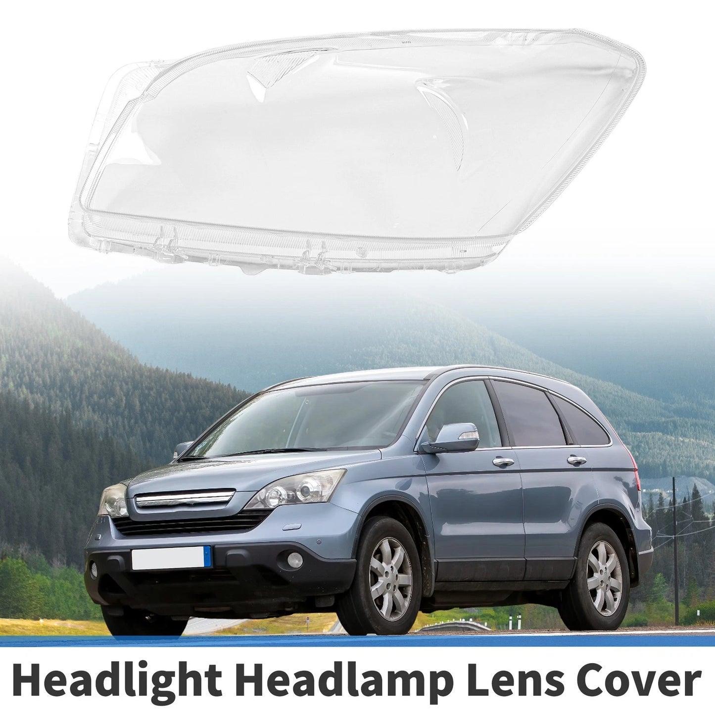 1 Pcs Front Left Headlight Lens Cover for Toyota RAV4 (2009-2012)