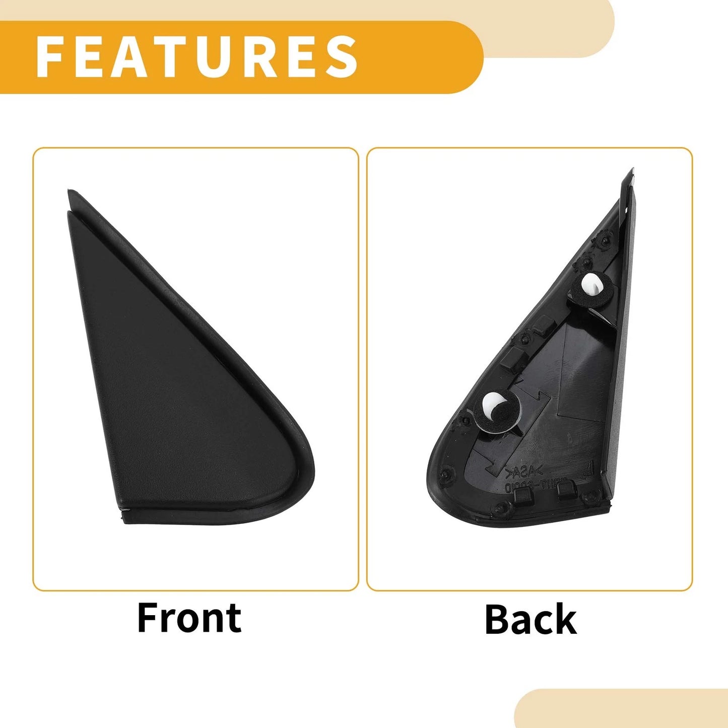 Front Right Side Pillar Trim for Toyota Land Cruiser (2008-2011)