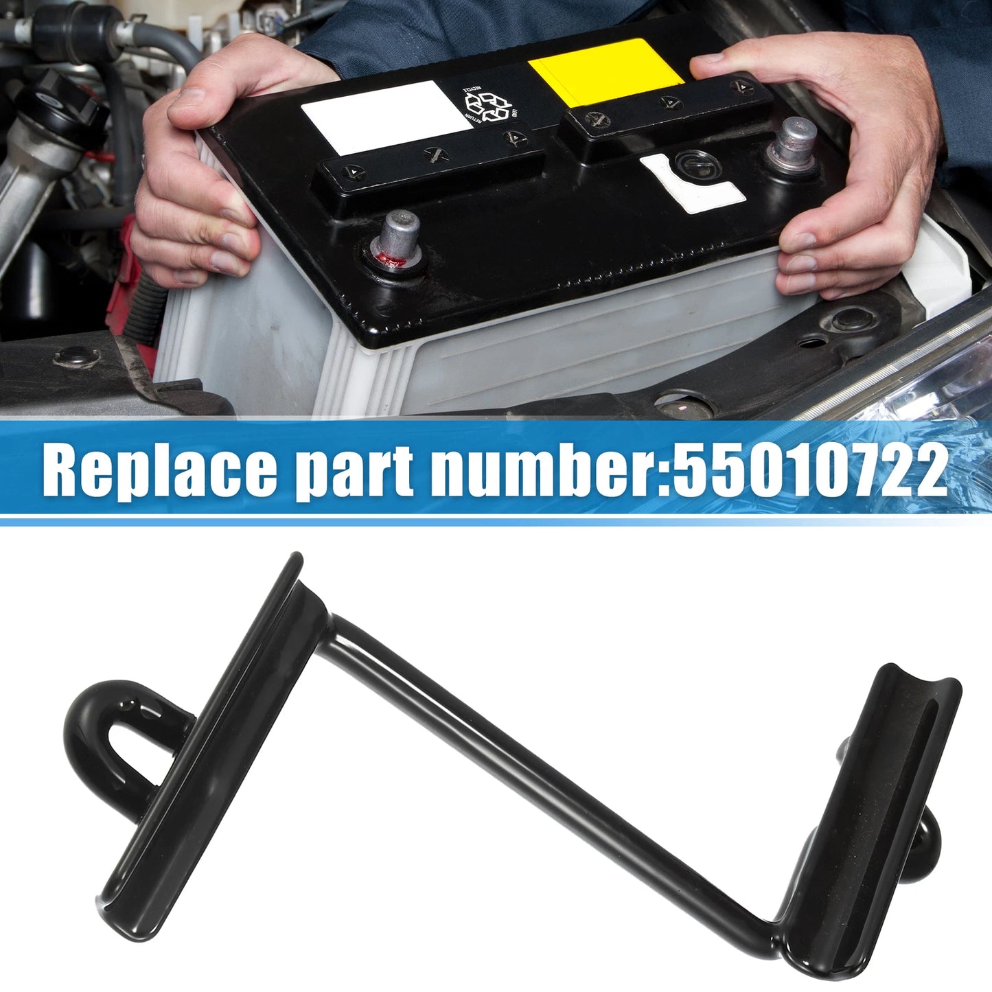 Battery Hold Down Bracket for Jeep Cherokee Wrangler (1987-2001)