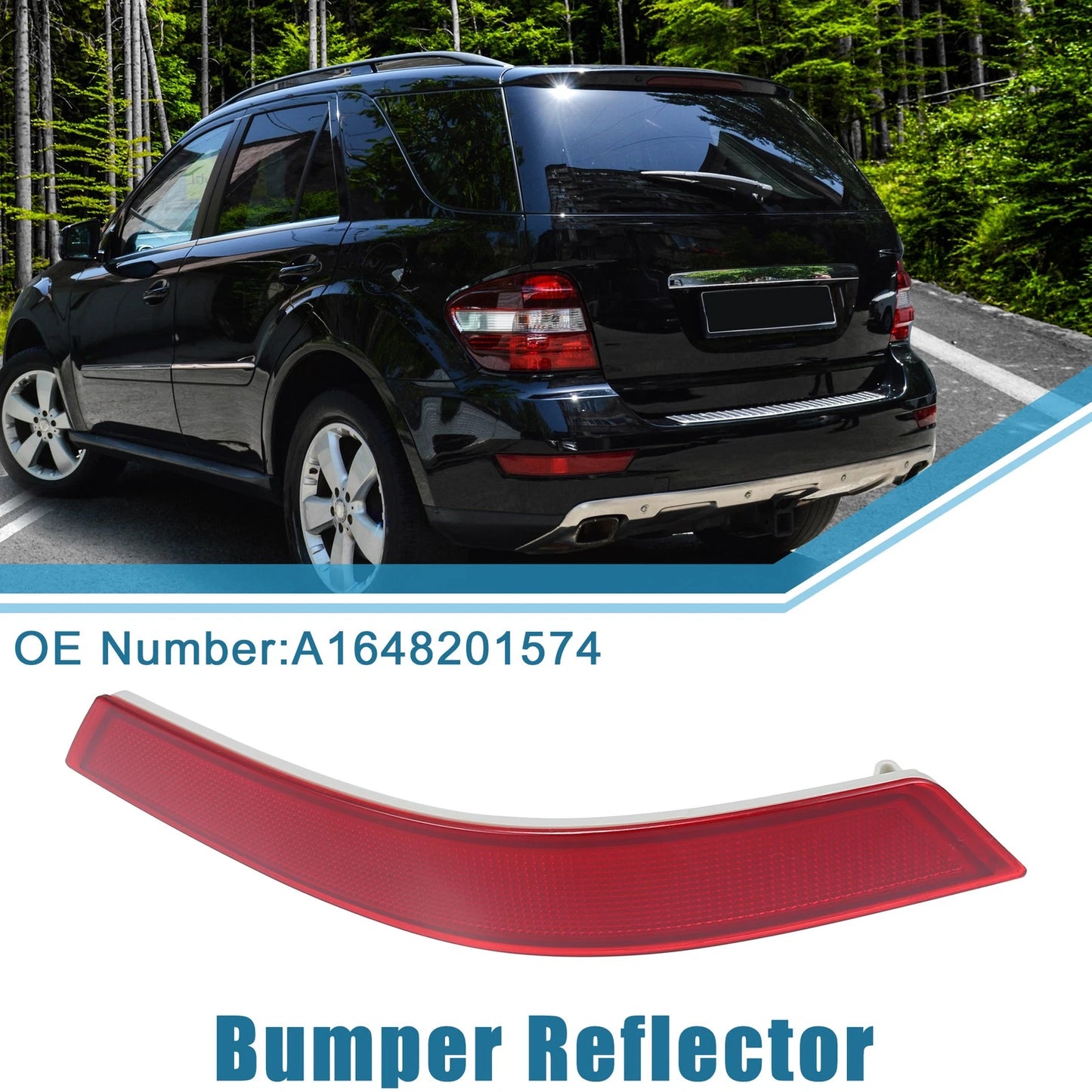 Rear Left Reflector Strip for Mercedes-Benz ML550 (2008-2010)