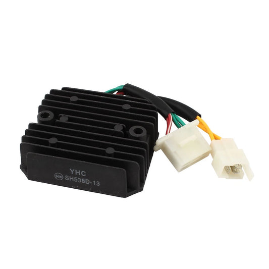 Gray 3-Pin Rectifier Voltage Regulator for Motorcycle
