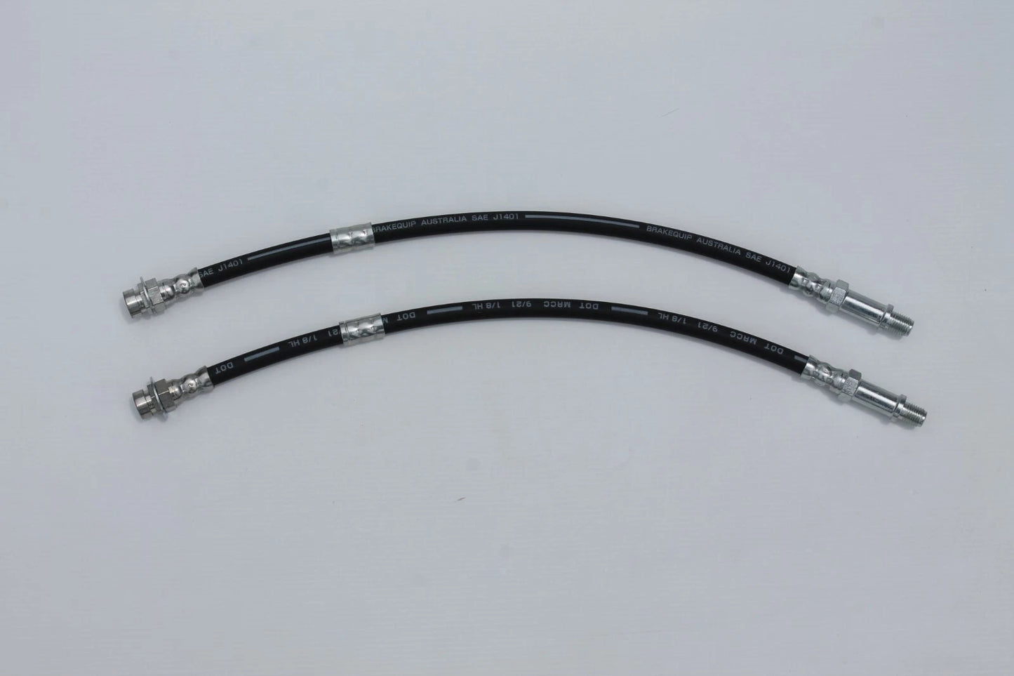 Front Brake Hose Set (2) for Chevy Impala, Bel Air (1967-1970) Disc Brakes