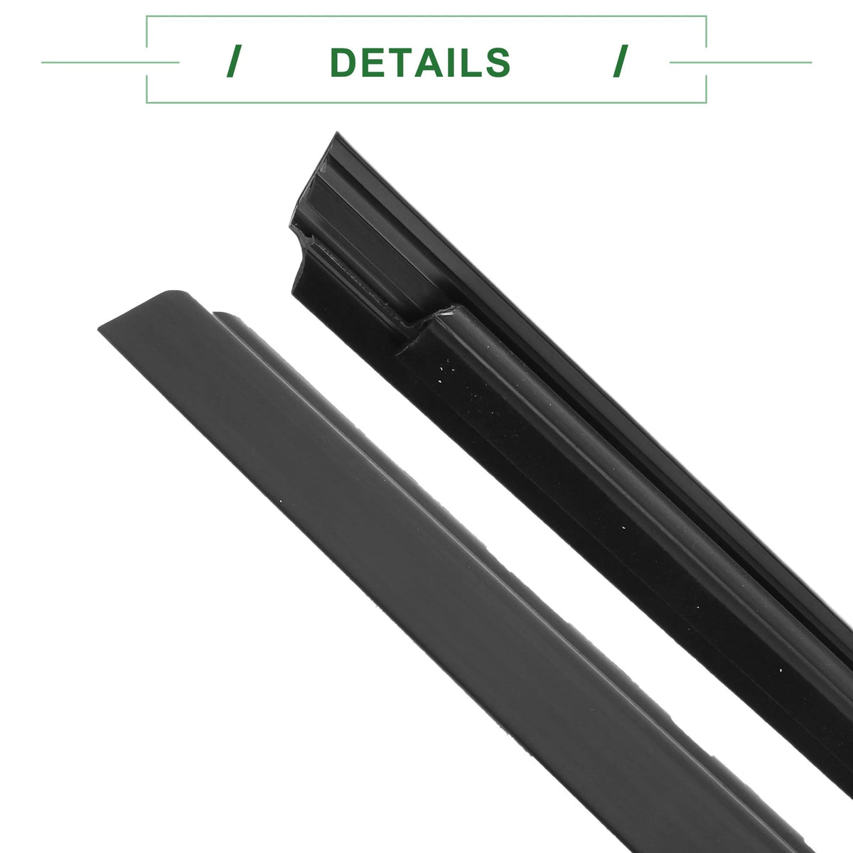 Front Left & Right Weatherstrip Window Seal for Toyota Hiace (2005-2023)