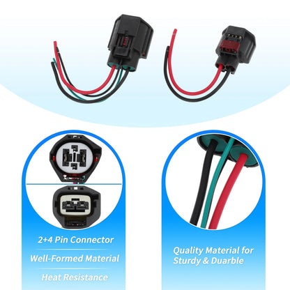 HVAC Blower Motor Resistor Wire Harness for Ford
