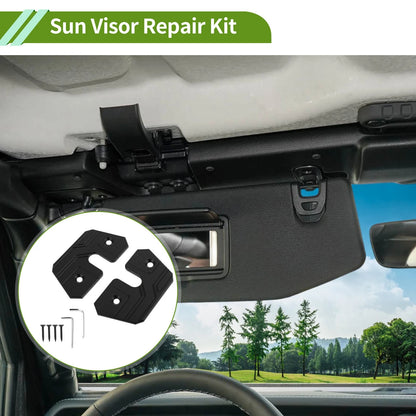 Sun Visor Repair Kit for Jeep Wrangler JK JL (2018)