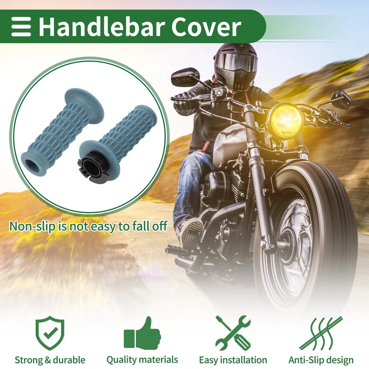 7/8" 22mm Hand Grips for Universal