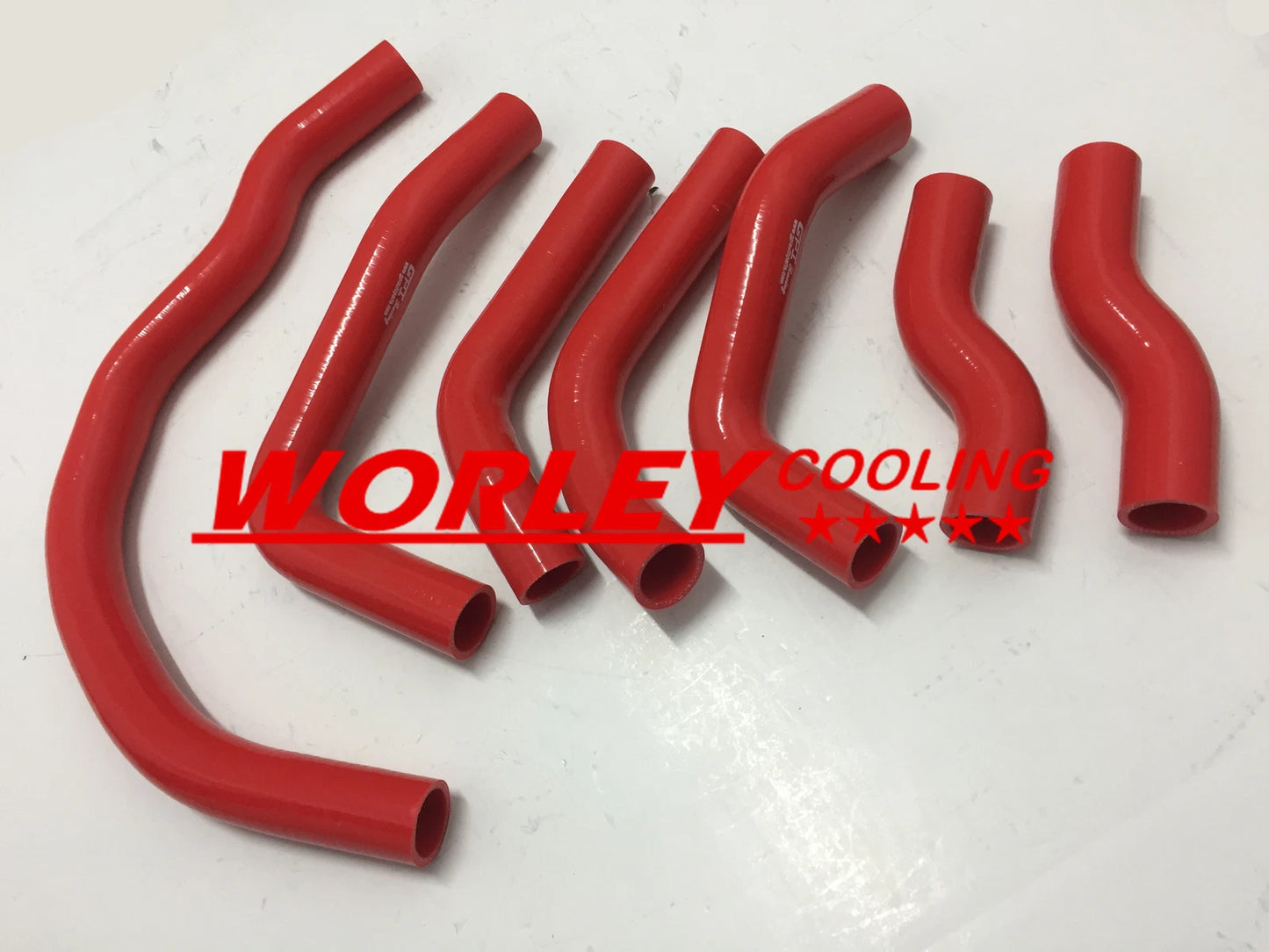 Silicone Radiator Hose for Toyota MR2 SW20 3SGTE Turbo (1993-1999) RED