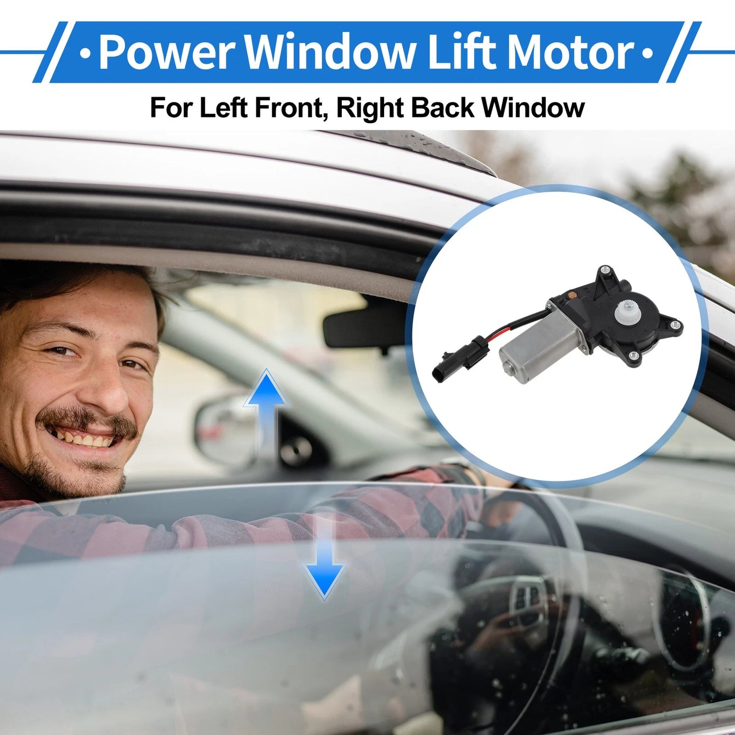 Power Window Regulator Lift Motor for BUICK ENCORE (2013–2022)