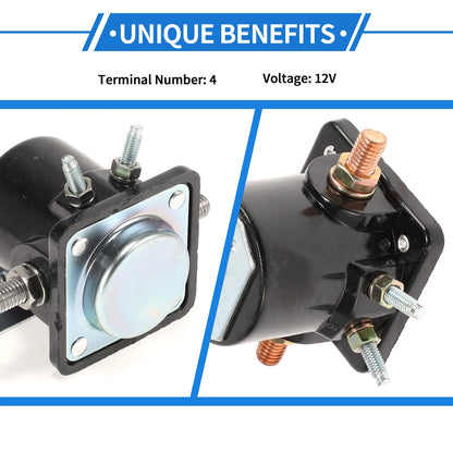 HD Diesel Starter Solenoid Relay 12V for Ford (1953-1992)
