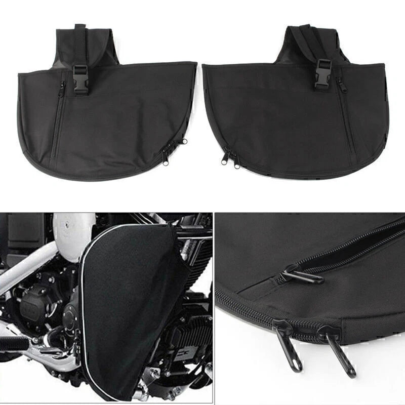 Soft Lowers Chaps Leg Warmers for Harley Dyna FXD FXDB FXDC FXDL (2006-2017)