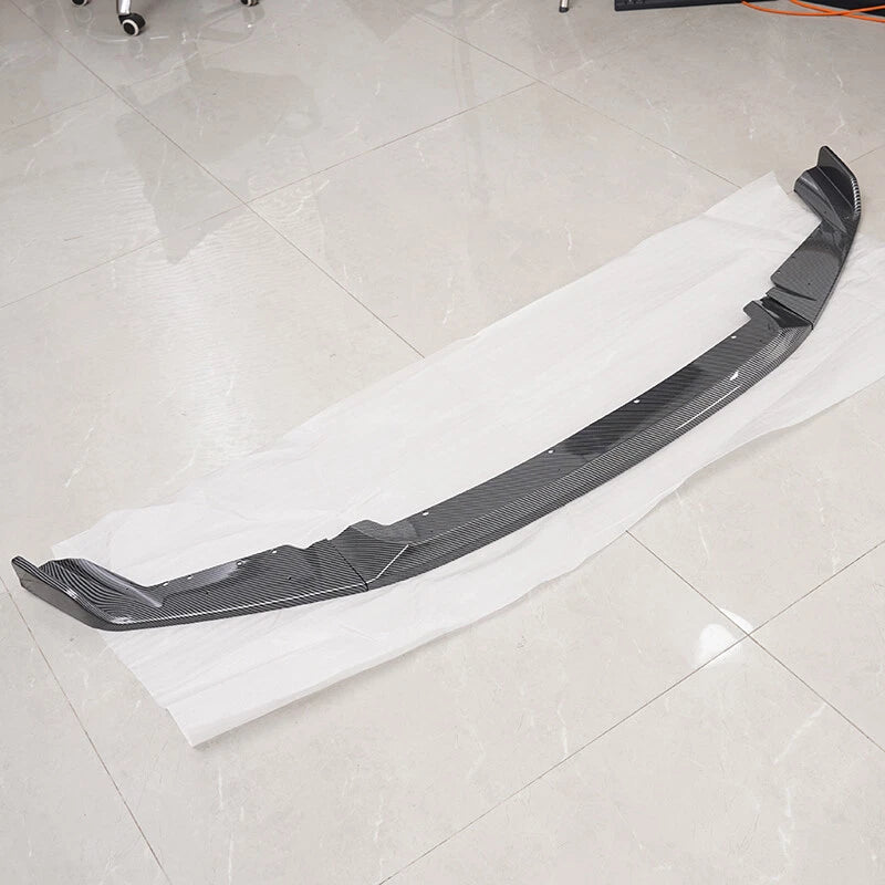Carbon Look Painted CS Style Front Lip Splitter for 2016-2018 BMW F87 M2