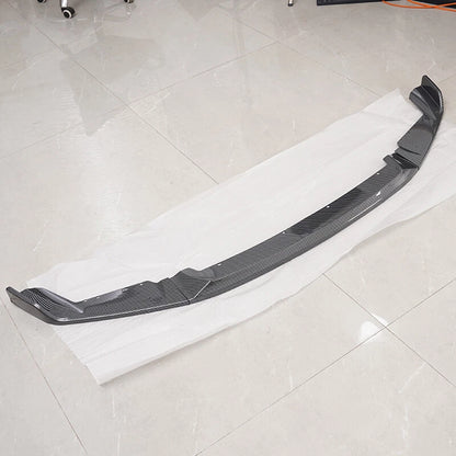 Carbon Look Painted CS Style Front Lip Splitter for 2016-2018 BMW F87 M2