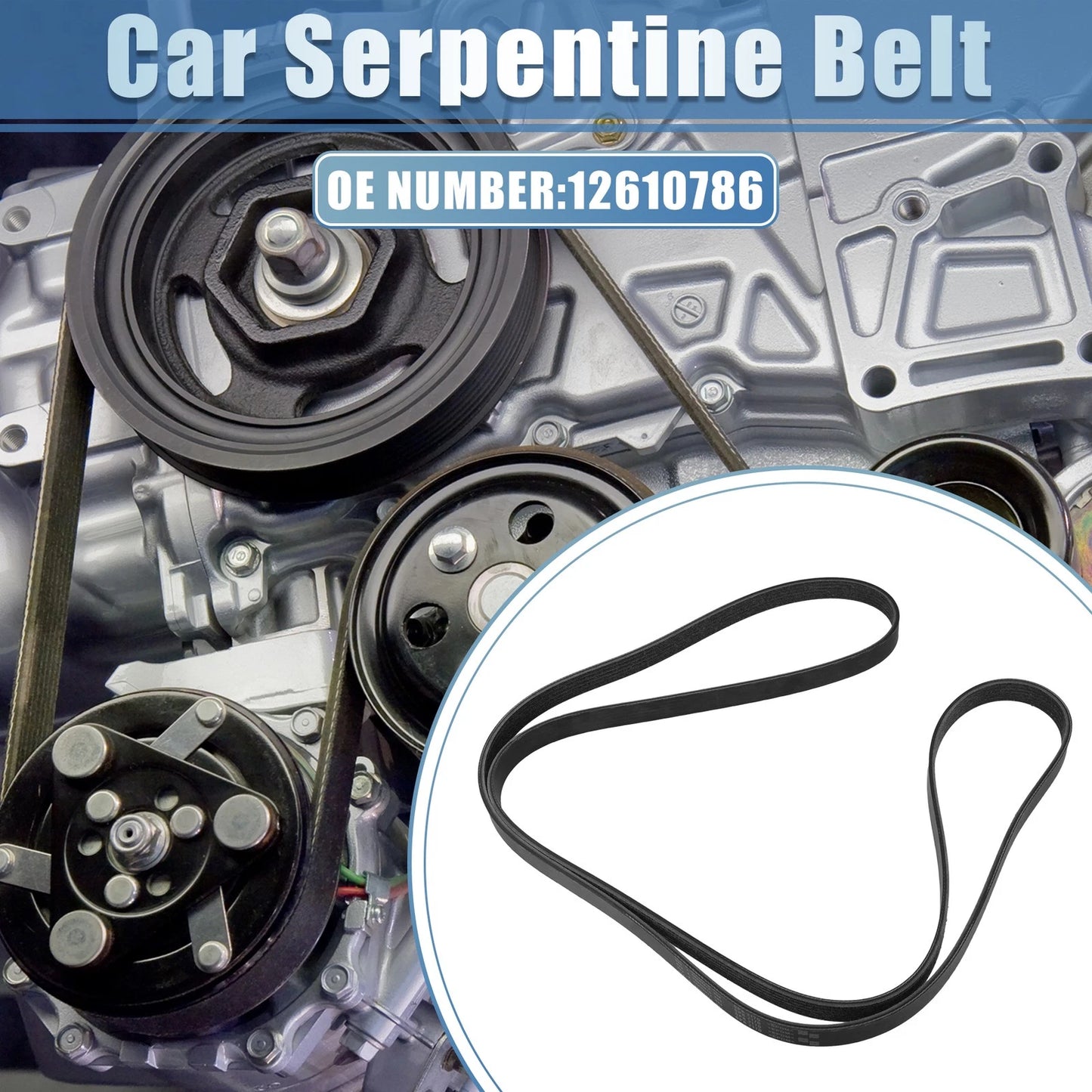 Serpentine Belt 6.2L for Chevrolet Camaro (2010-2011)
