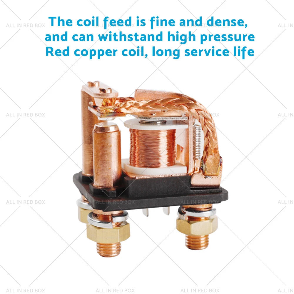 12V DC 250A Heavy Duty Relay Power Switch for Truck Boat Marine