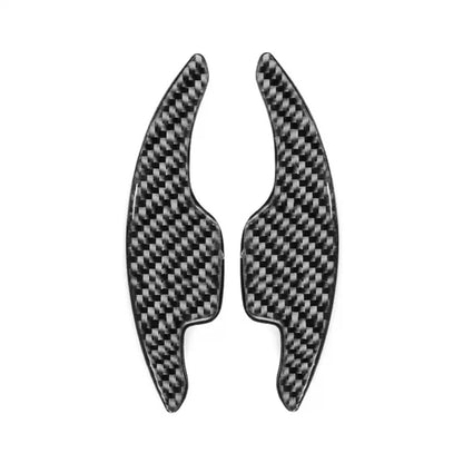 Carbon Fiber Black Steering Wheel Shift Paddle Shifter for Chevy Camaro (2016-2022)