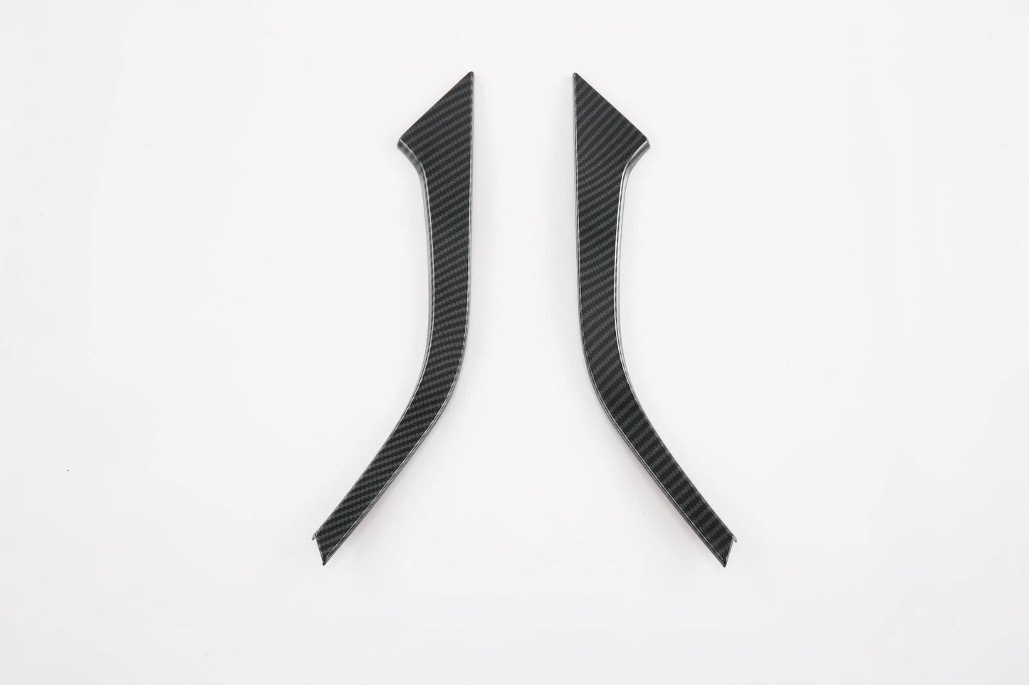 Carbon Fiber Rear Fog Light Decor Cover Trim for 2020-2023 Toyota Highlander (2020-2023)