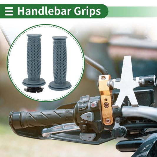 Handlebar Grips / 7/8" 22mm / Cover Kit TPU Gray Blue for Motorcycle