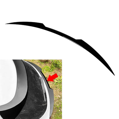 Glossy Black Rear Trunk Middle Spoiler Wing for Alfa Romeo Stelvio (2017-2024)