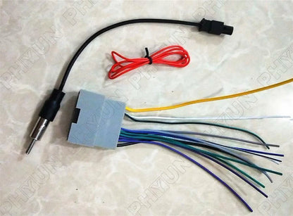 Stereo Radio Wiring Connector & Antenna Adapter for Chrysler Dodge Jeep RAM