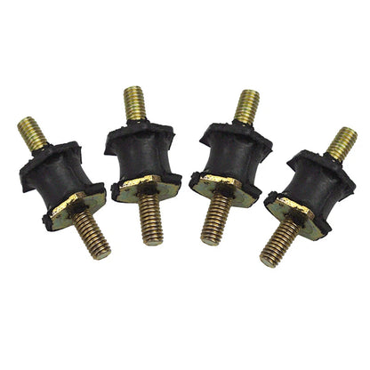 4pcs Air Pump Rubber Mounts for VW Beetle Golf Jetta Audi TT BMW