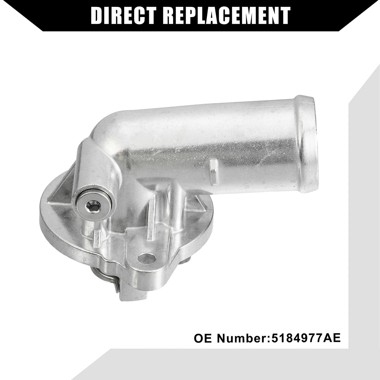 Engine Coolant Thermostat Housing Assembly for Dodge Challenger